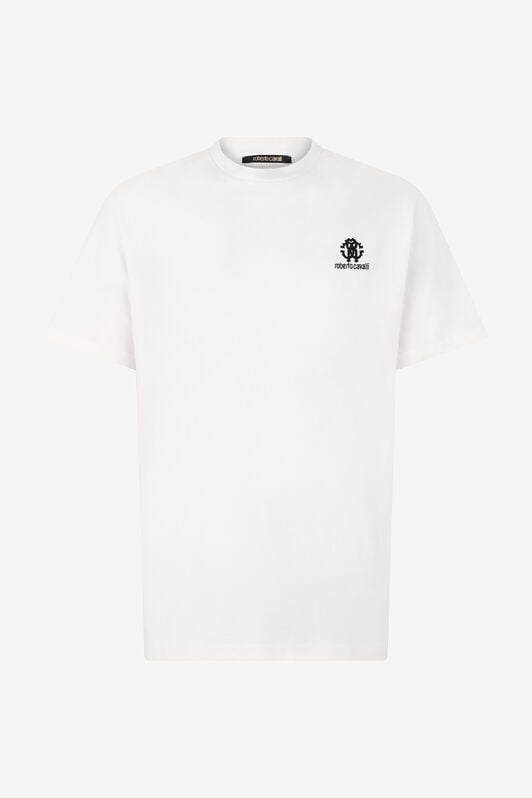 RC T-Shirt With RC Monogram And Logo Embroidery White POT60A-JD060