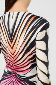 RC Ray Of Paradise Print Maxi Dress CORAL XKT107-JRM33