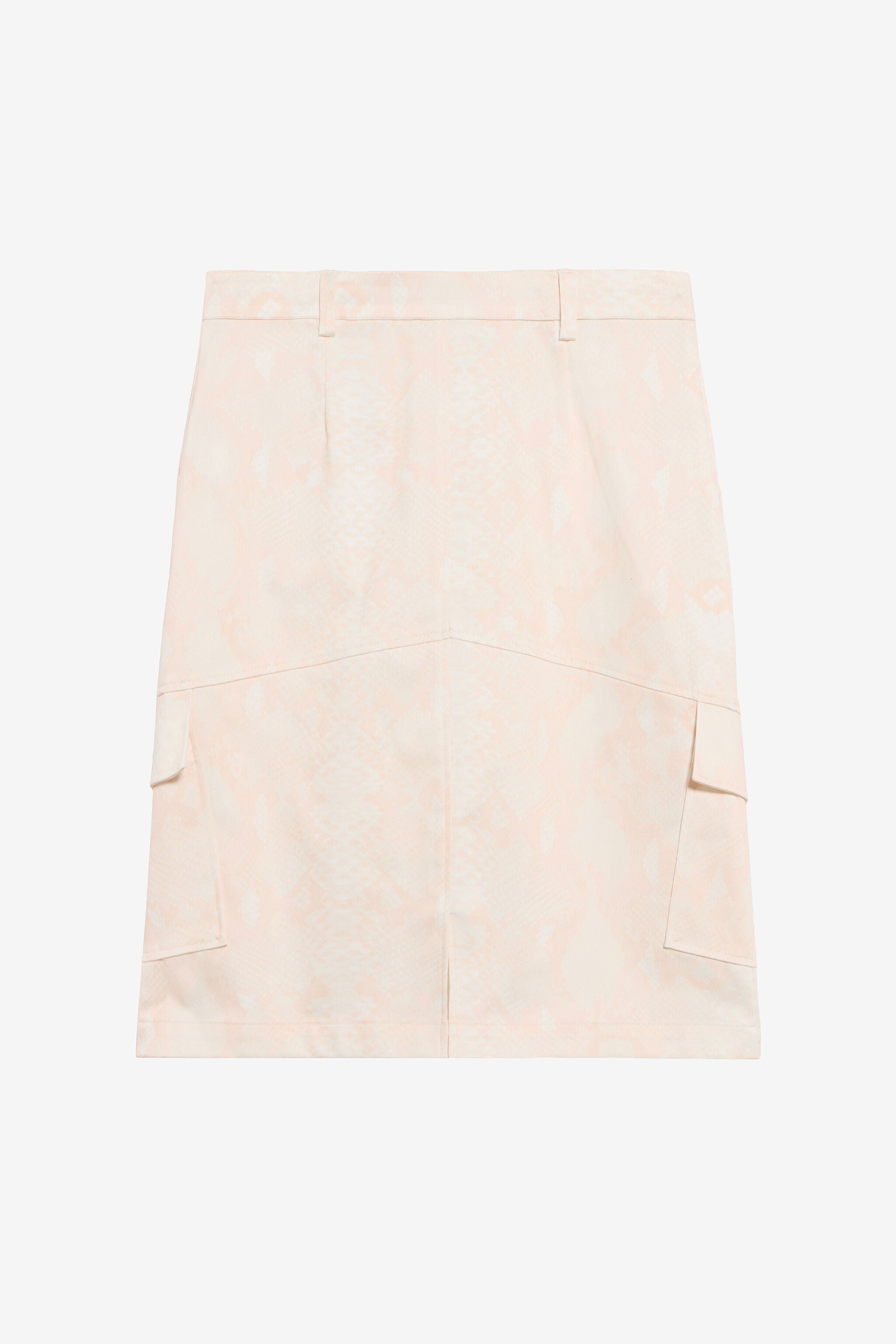 JU Python Print Skirt JU Python Print Skirt LIGHT ROSE UJT30A-6SO53