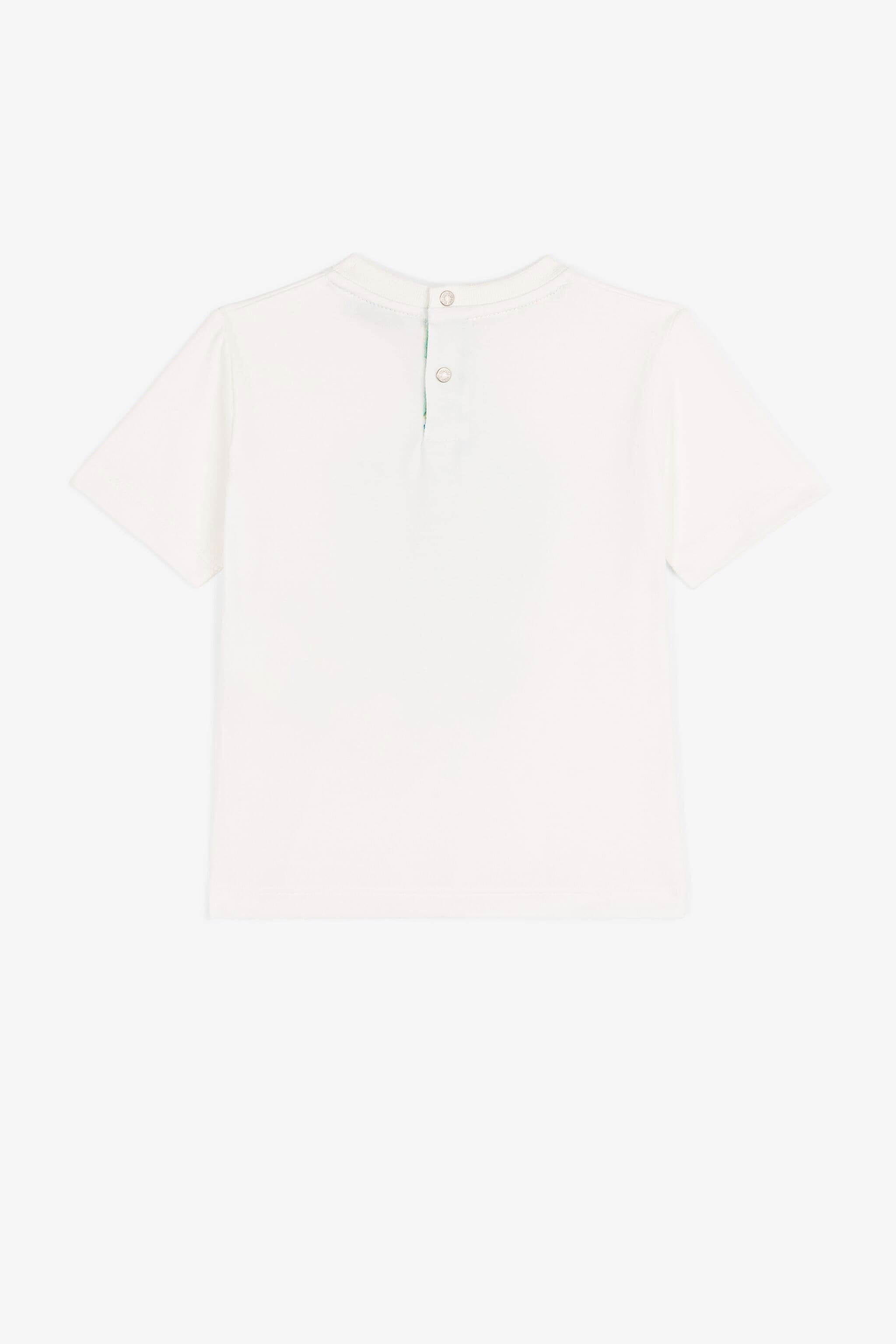 JU Logo-print cotton T-shirt JU Logo-print cotton T-shirt White QJT660-JV025