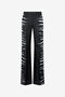 RC Hose Mit Print Zebra Seitlich Schwarz/Weiß UKT201-4QN50