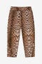 JU Hose mit Jaguar-Muster JU Hose mit Jaguar-Muster Hellbraun SJT224-5OF65