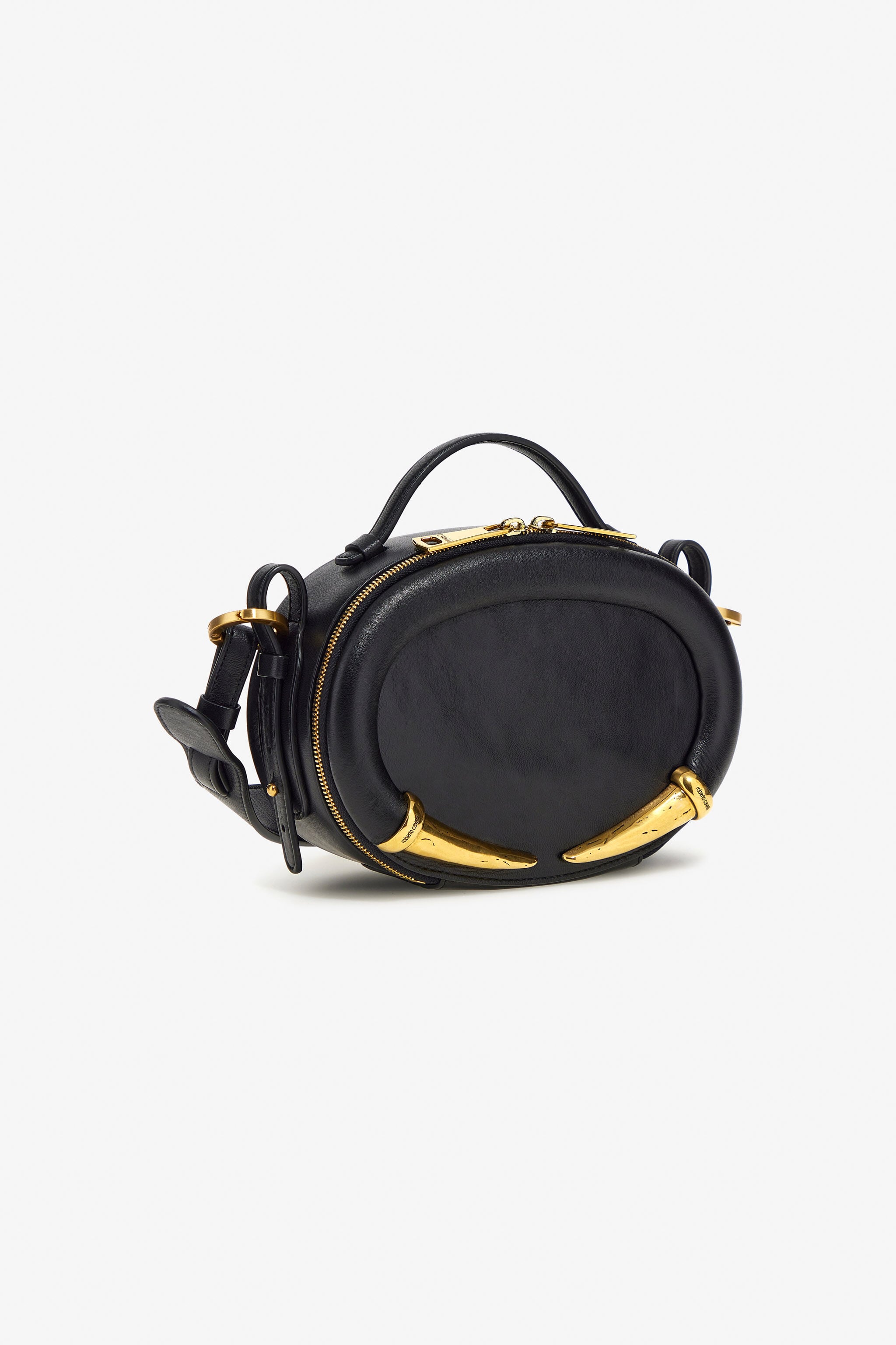 RC Handtasche mit Fang-Verzierung RC Handtasche mit Fang-Verzierung Schwarz TKB018-PZ078