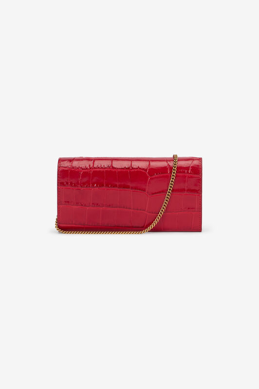 RC Roar Leather Wallet With Chain RC Roar Leather Wallet With Chain RED WKA007-PZ975