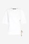 RC T-shirt avec Nœud RC T-shirt avec Nœud Blanc UWT605-JD015
