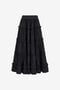 RC Black Tiered Maxi Skirt RC Black Tiered Maxi Skirt Black SKT303-SB001