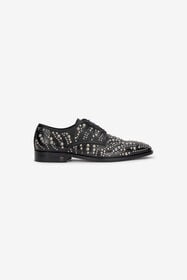RC Lace-Up Loafers With Studs Black/Silver URS050-PZU84