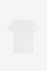 JU T-shirt avec imprimé papillon MILKY WHITE VJT62E-JD001