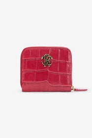 RC Small Crocodile-Effect Wallet ROSA ANTICO 112309 SKA003-PZ975