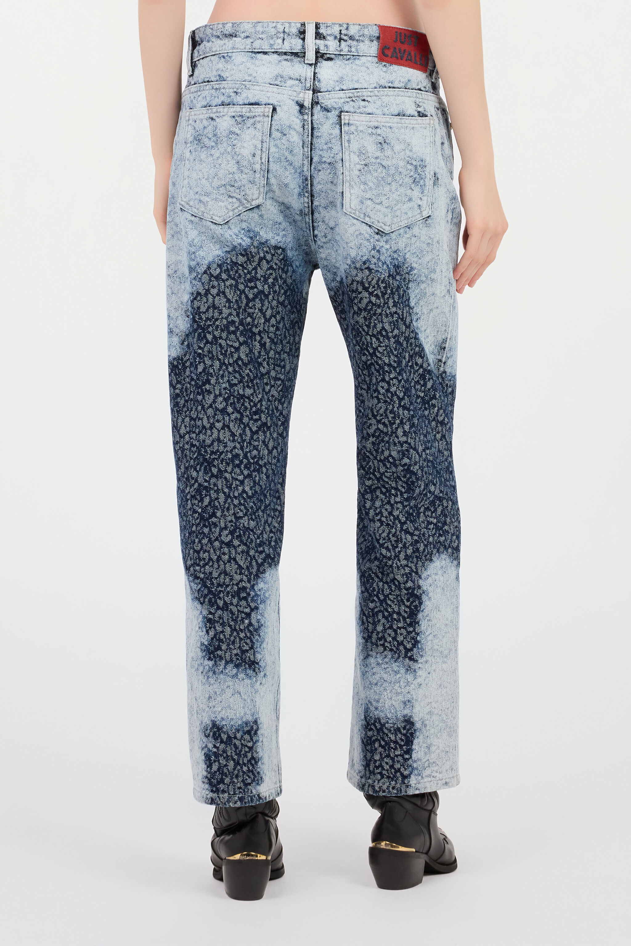 JC Straight Wide Leg Trousers Blue Washed Denim JC Straight Wide Leg Trousers Blue Washed Denim INDIGO VFJ050-VF259