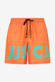 JC Costume Shorts Stampa Logo Just Cavalli ARANCIO UFT078-UF117