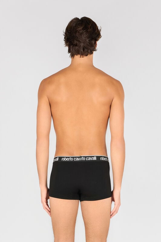 RC Roberto Cavalli Logo Boxer Shorts RC Roberto Cavalli Logo Boxer Shorts Black TRO02A-JJ016