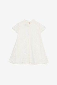 JU Robe Avec Motif Broderie Anglaise Blanc UJT10S-RP001