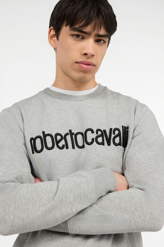 RC Sweatshirt gris avec logo GREY POT66A-CF052