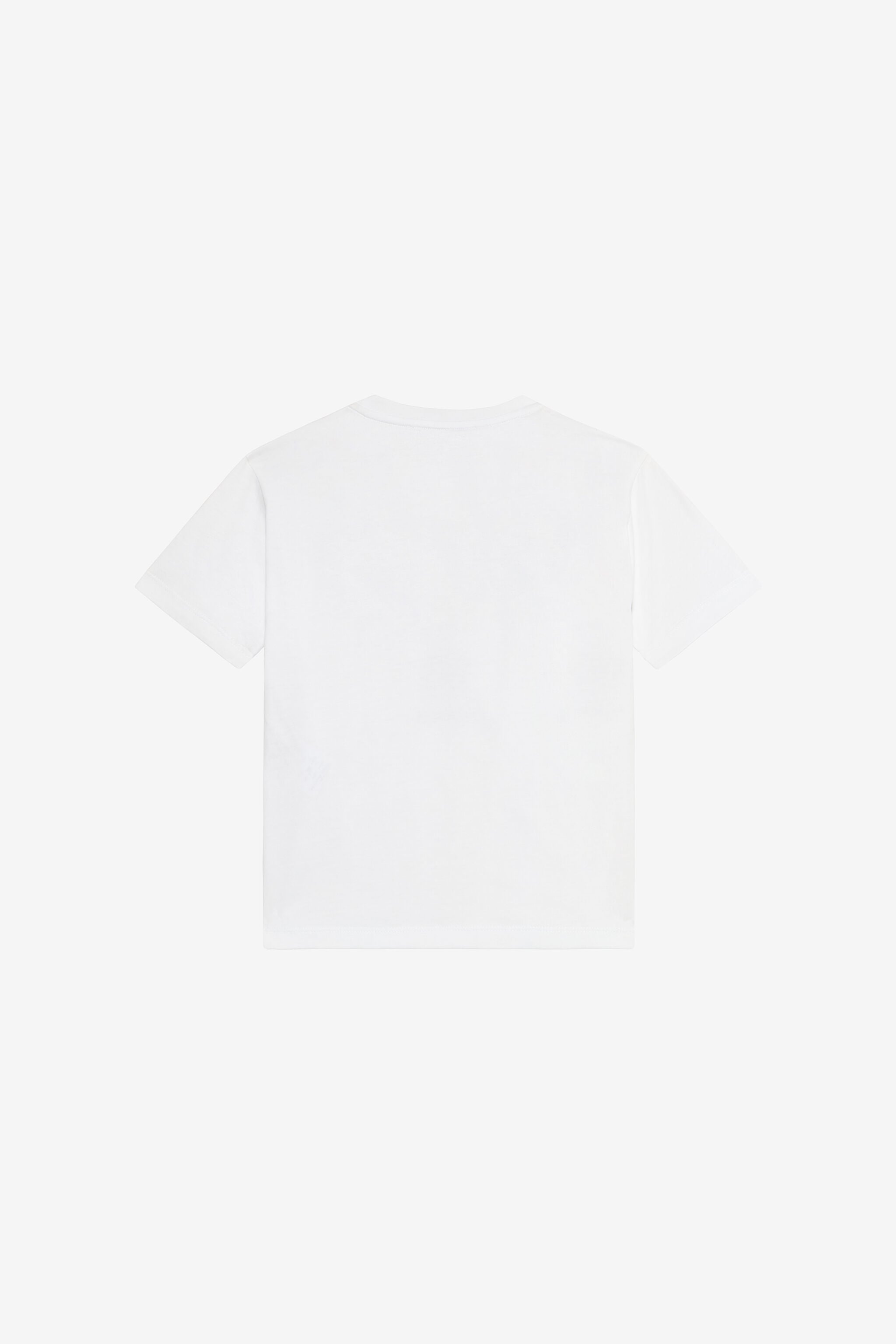 JU T-shirt en coton imprimé JU T-shirt en coton imprimé OPTICAL WHITE VJT60A-JD001