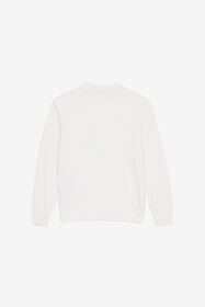 JU Sweat-Shirt Avec Monogramme RC Et Signature Blanc UJM60A-MG001