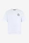 RC White T-Shirt with RC Monogram RC White T-Shirt with RC Monogram WHITE QOT62B-JD060