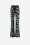 RC Pantalon À Imprimé Zèbre RC Pantalon À Imprimé Zèbre Noir/Blanc UKJ221-DAN50