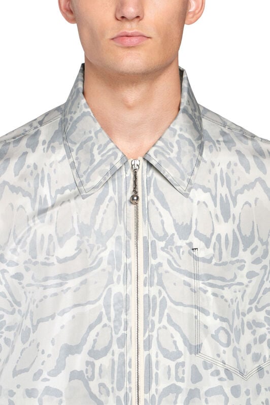RC Off white lynx printed jacket RC Off white lynx printed jacket NATURAL/OFF WHITE IMT802-7GR13