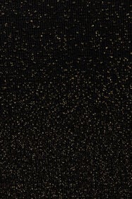 RC Long dress in black and gold with pleated skirt NERO/ORO VWM199-MO007