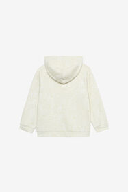 JU Sweat-Shirt À Capuche Et Imprimé Guépards Ivoire UJT69G-5OO35
