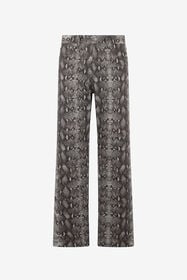 RC Python Print Denim Jeans PYTHON DARK GREY SOJ20T-DL008