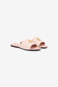 RC Sandalia Rosa Con Monogram RC PINK QOS01B-PZO18