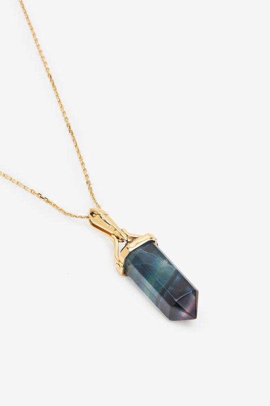 RC Necklace with stone pendant RC Necklace with stone pendant Gold TWG007-AM002