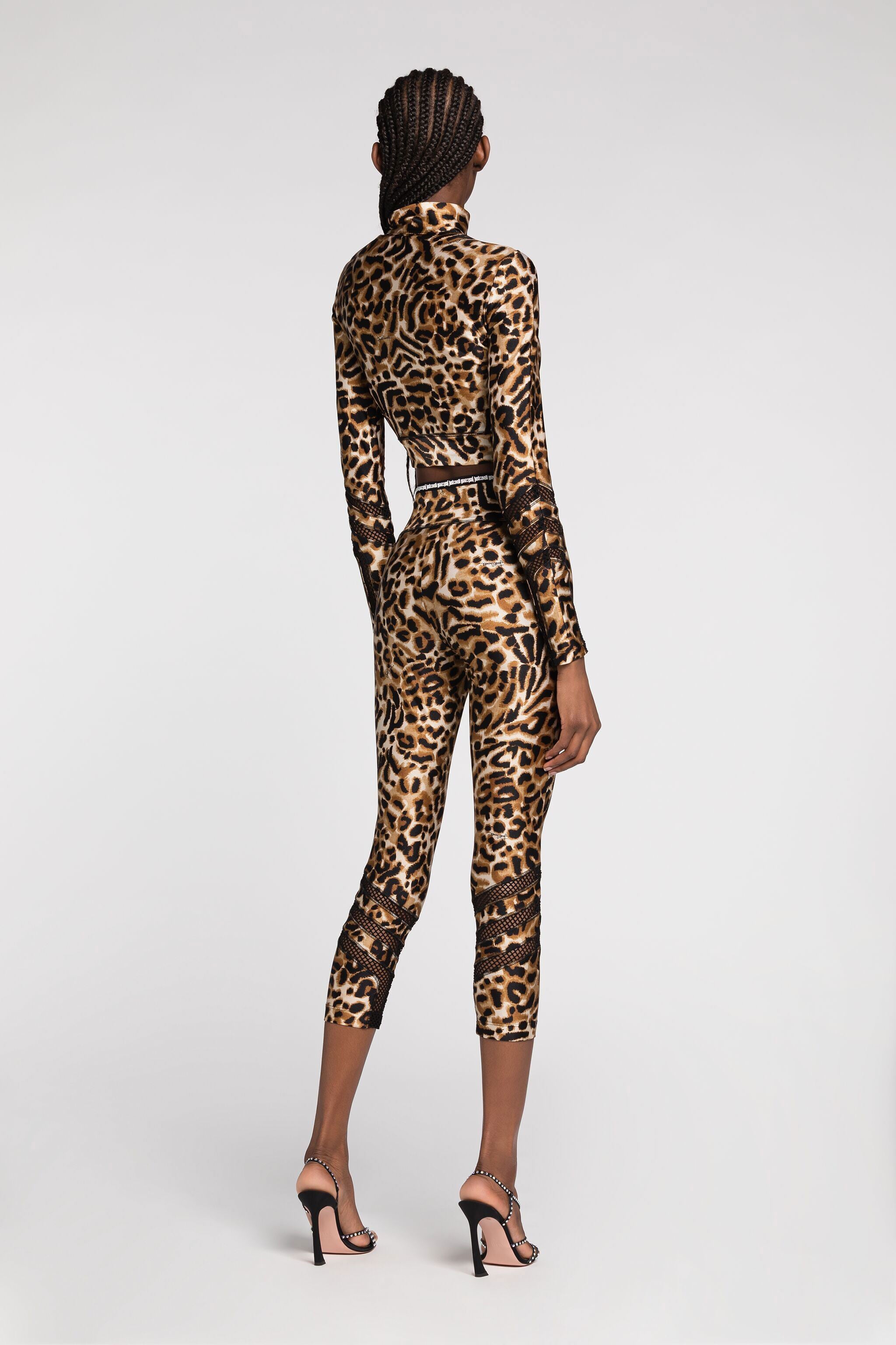 JC Just Cavalli Trainingsjacke mit Jaguar-Print JC Just Cavalli Trainingsjacke mit Jaguar-Print JAGUAR DRUCK Q61462-Q0365
