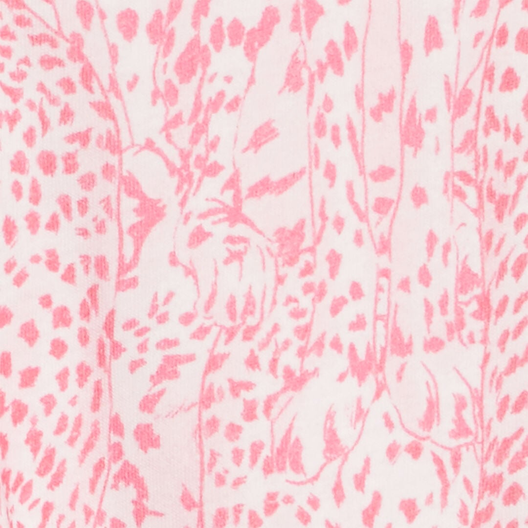 JU Pantaloni Sportivi Stampa Ghepardi Rosa UJT225-JFO37