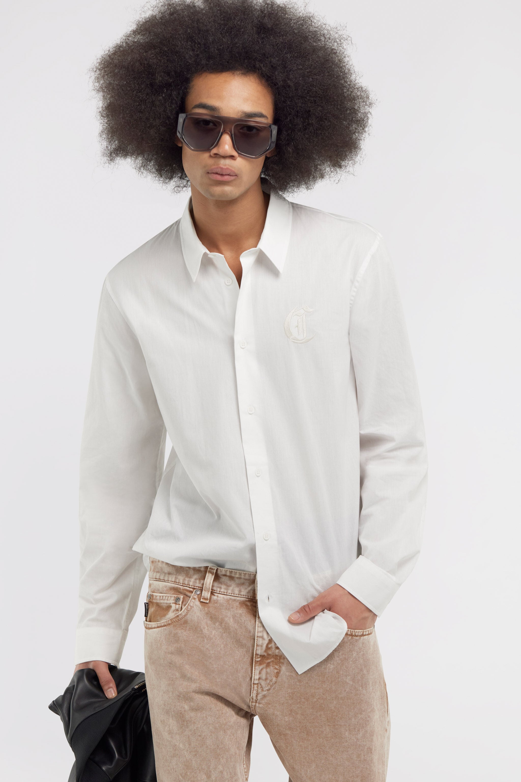 JC Just Cavalli shirt JC Just Cavalli shirt White SFT299-SF214