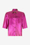 RC Shiny Lurex Shirt SAND/FUCHSIA WQP700-PC004