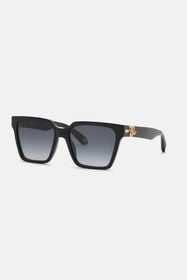 RC Lunettes de soleil féminines à monture large SHINY BLACK VALD07-ID245