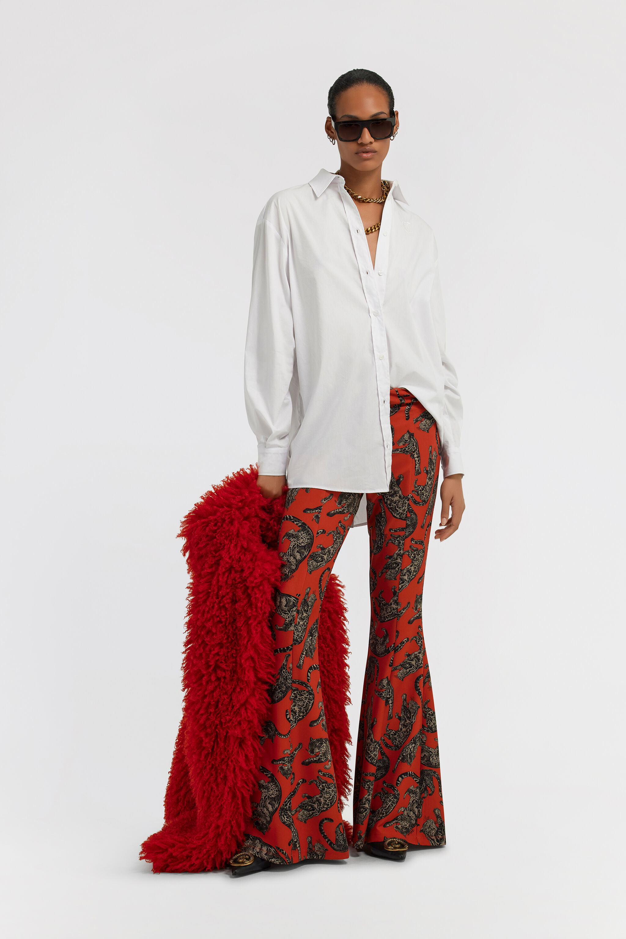 JC Just Cavalli Shirt JC Just Cavalli Shirt Weiß TFT127-TF192
