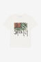 JU Animalier Patchwork-Print T-Shirt White OJT601-ISA2J