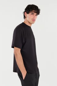 RC T-Shirt With Logo Patch Black VNT61D-JJ080