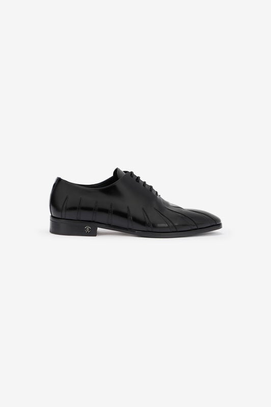 RC Schwarze Schnürschuhe RC Schwarze Schnürschuhe BROWN QOS00C-PZ577