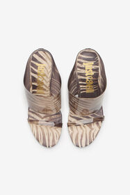 JC Sandal in Natural Barb Print 751 BEIGE + 709 MARR WFS086-WF324