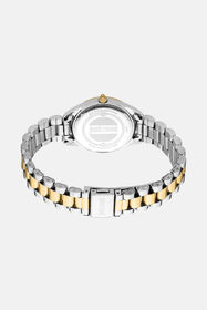 JC Set Just Cavalli Donna. Include un bracciale e un orologio Glam Argento/Oro RALT63-IT063