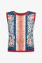 RC Bandana Print Top RC Bandana Print Top Blue TKM604-MI010