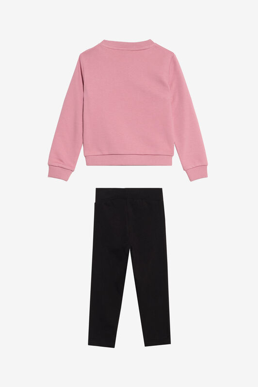 JC Pink and Black Track Suit with Logo PINK/BLACK XFT69V-CF004