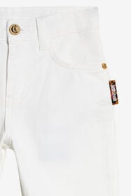 JC White Denim Trousers WHITE WFJ21F-DE025