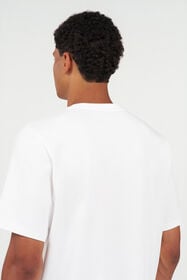 RC Snake-Print Cotton T-shirt WHITE WNT61H-JD022