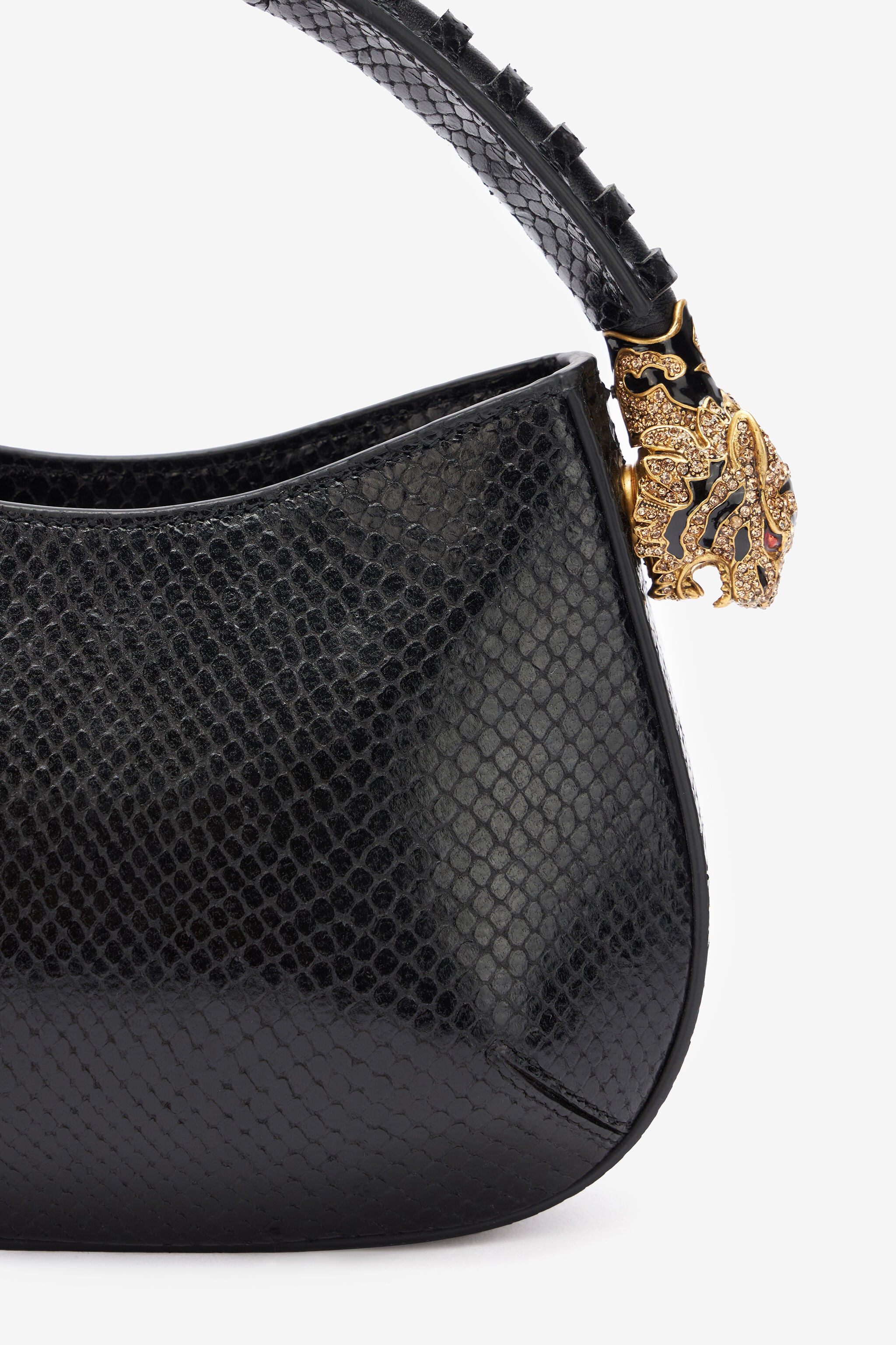 RC Snake-Print Hobo Roar Bag RC Snake-Print Hobo Roar Bag Black TWB002-PZV98