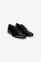 RC Chaussures en cuir avec détail lacé BLACK SOS00M-PZ591