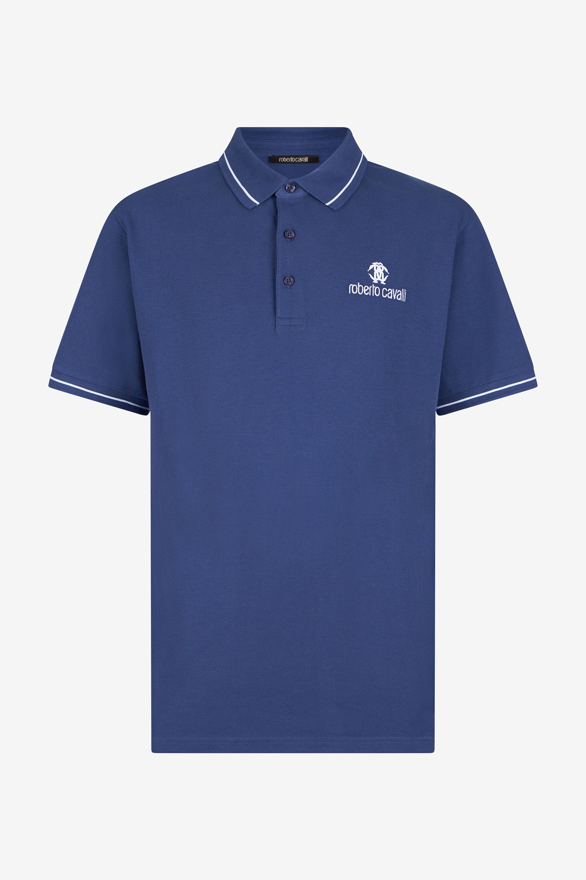RC Polo Bleu À Logo Black QOT64B-KB001