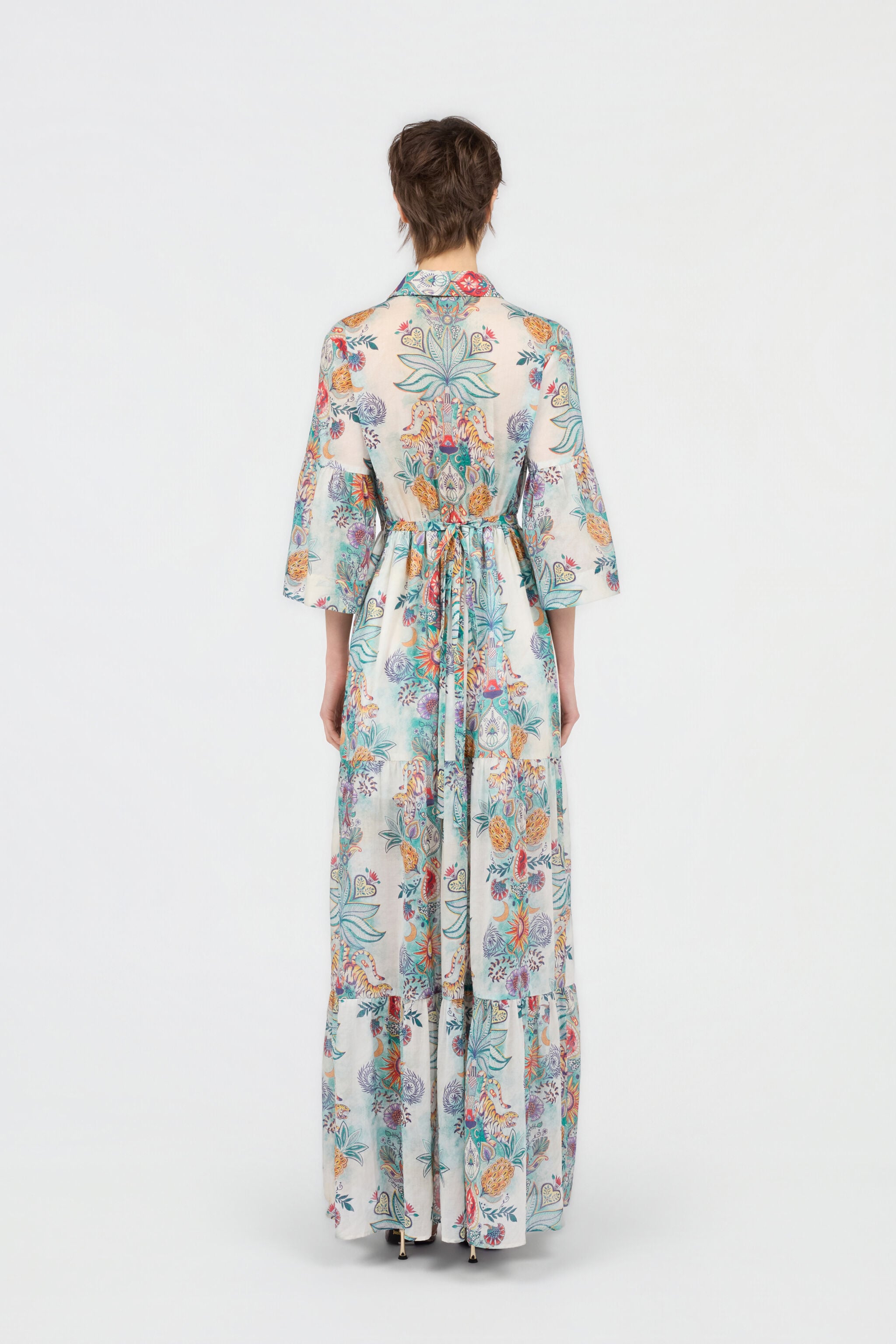 JC Robe Imprimé Tropical Garden JC Robe Imprimé Tropical Garden TURCHESE CHIRO WFT326-WF724