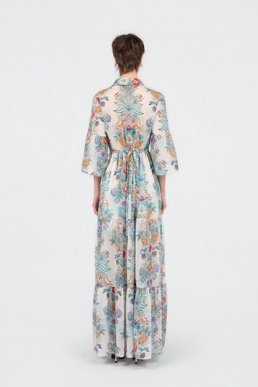 JC Robe Imprimé Tropical Garden JC Robe Imprimé Tropical Garden TURCHESE CHIRO WFT326-WF724