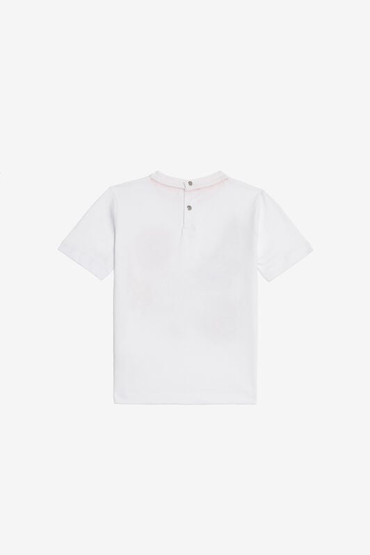 JU Weißes T-Shirt mit Grafischem Druck JU Weißes T-Shirt mit Grafischem Druck OPTICAL WHITE VJT613-JD001