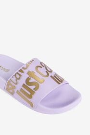 JC Slides Just Cavalli con logo VIOLA Q61673-Q0576